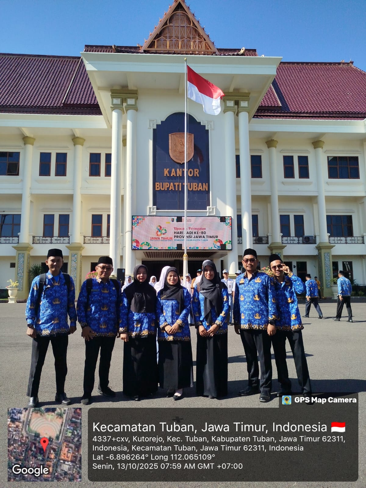 Foto Upacara Peringatan HUT Jatim